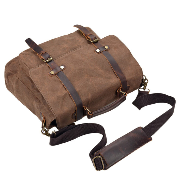 Bruges | Canvas And Leather Clutch Bag (BUY 1 GET 1 FREE)
