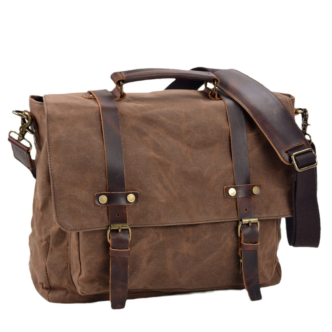 Bruges | Canvas And Leather Clutch Bag (BUY 1 GET 1 FREE)