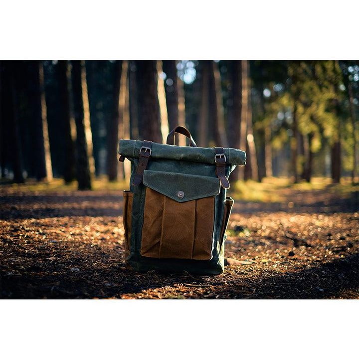 Marseille | Vaxad Canvas Roll-top Backpack (BUY 1 GET 1 FREE)
