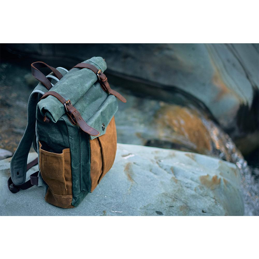 Marseille | Vaxad Canvas Roll-top Backpack (BUY 1 GET 1 FREE)
