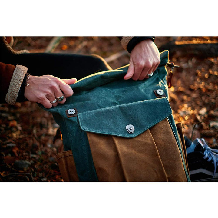 Marseille | Vaxad Canvas Roll-top Backpack (BUY 1 GET 1 FREE)