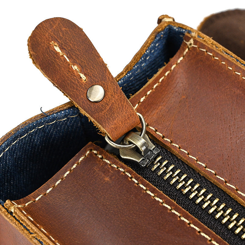 Girona | Leather Convertible Backpack