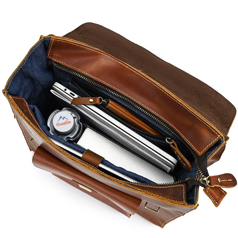 Girona | Leather Convertible Backpack