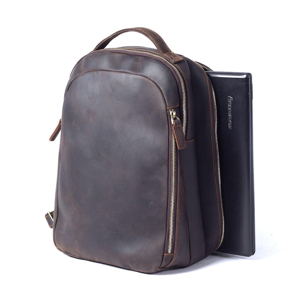Toledo | Brown Leather Backpack